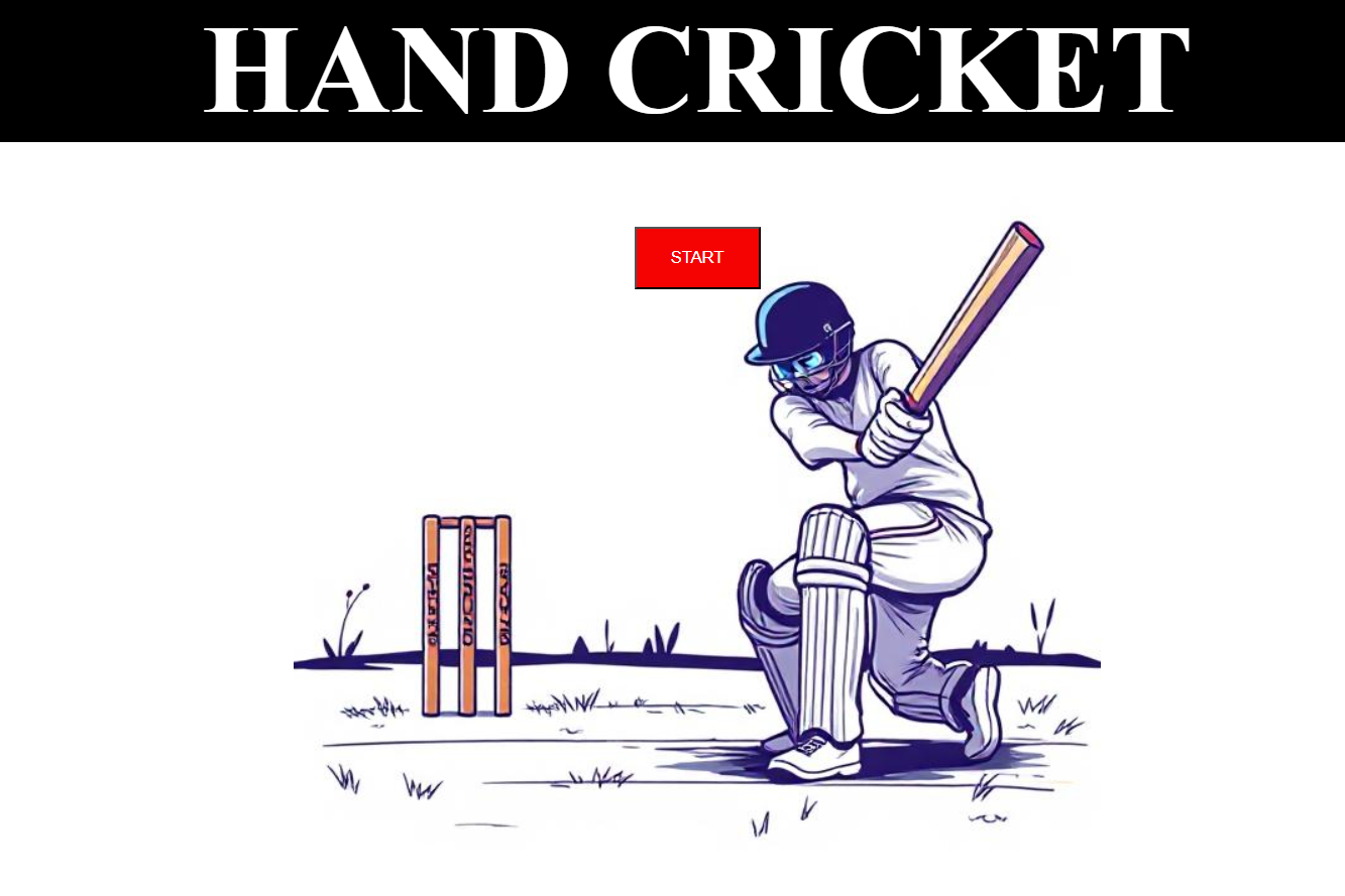 Hand Cricket